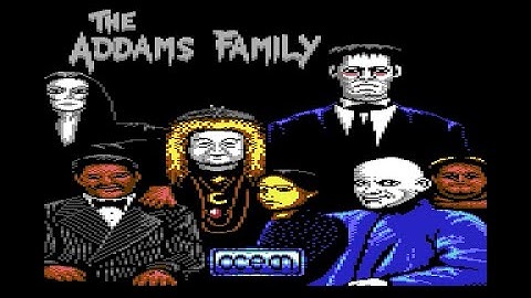 Commodore 64 Longplay [104] The Addams Family (EU)