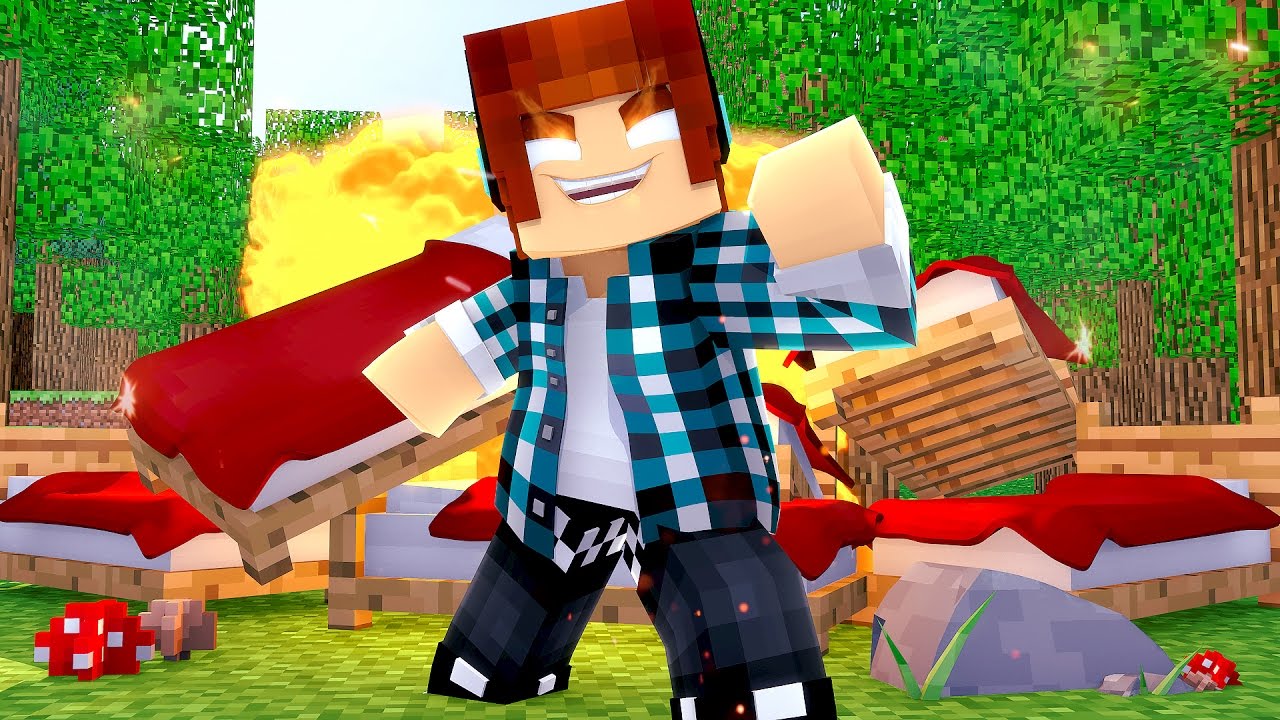 Minecraft: BED WARS - DEFENDA a SUA CAMA!!! 