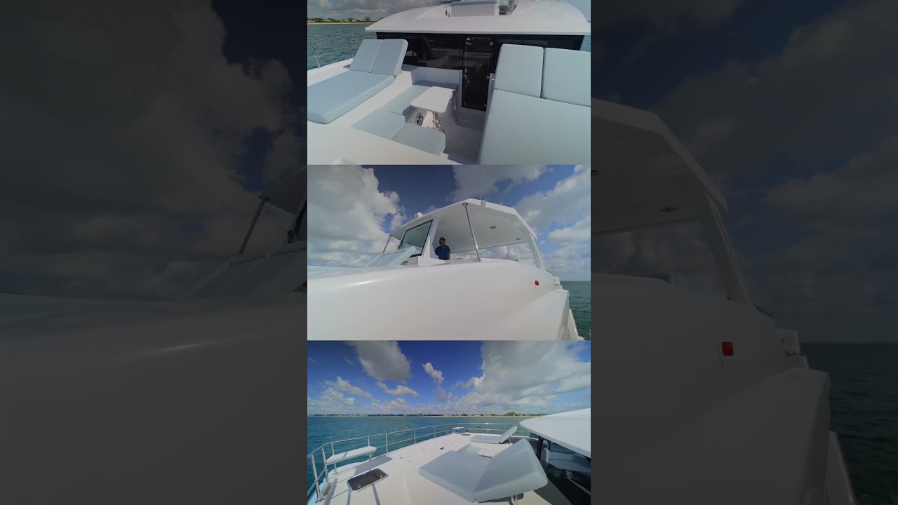 Meet the 2026 Two Oceans 555 Power Catamaran, Hull #010, coming to the 2026 FLIBS!