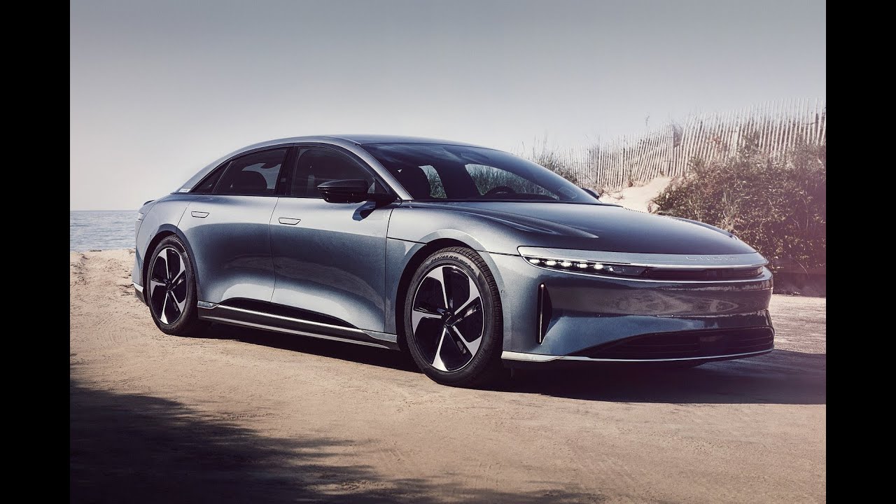 Lucid Air Pure RWD Launches As Cheapest Model Yet - YouTube