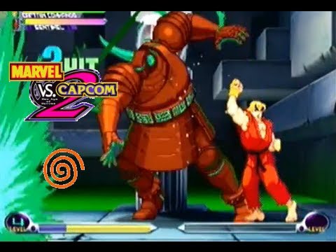Marvel Vs. Capcom 2 playthrough (Dreamcast)