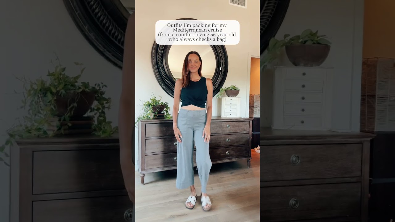 Outfits I packed for a Mediterranean Cruise (Barcelona, Italy, France, Gibraltar)