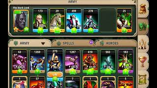 Heroes magic world, turn based tactics, quest battle screenshot 1