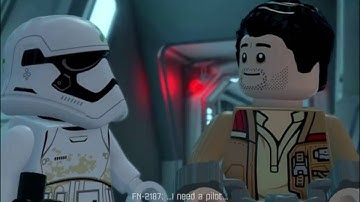 Lego Star Wars The Force Awakens Gameplay Part 3 Chapter 2 Escape from the Finalizer