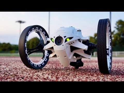 Parrot Jumping Sumo Minidrone Unboxing and Review