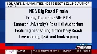 National best-selling author makes way to Lawton for ‘Big Read’ event