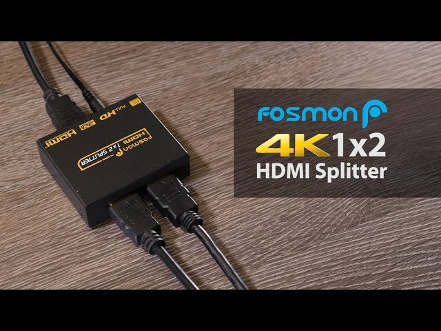 Distributeur/Splitter HDMI 2.0 HDCP 2.2 - 1 entrée 4 sorties - HD 4K - LA BS