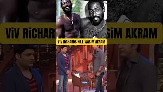Wasim Akram's Wild Story: When Sir Viv Richards Threatened to KILL Him After a Bouncer! #shorts