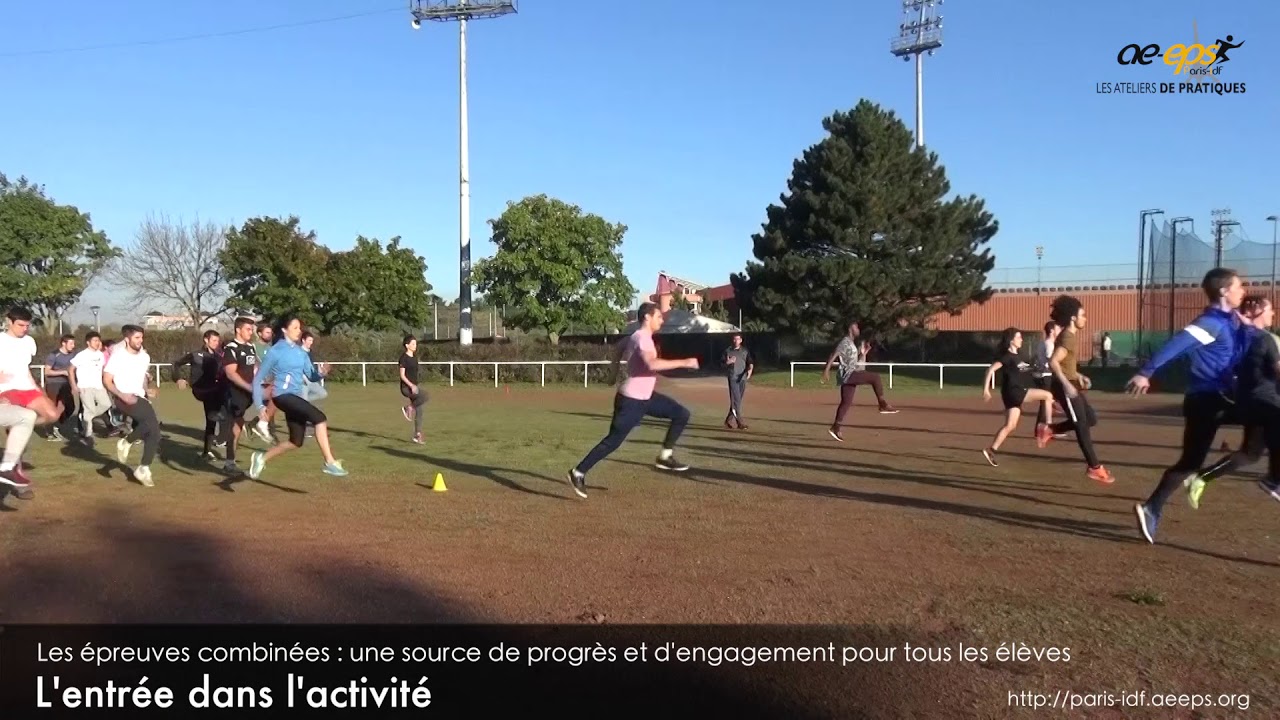 A. Fenrich-Lejeune & B. Fenrich : Atelier de pratique athlétisme  (partie « pratique ») – Vidéo 1/6
