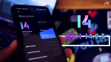 Latest MIUI 14 - Android 13 on Redmi Note 11 - Review !