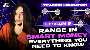 LESSON 6. Trading for beginners | RANGE IN SMART MONEY | Binary options strategy