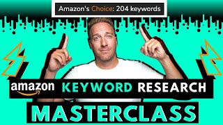 [MASTERCLASS] Amazon FBA Keyword Research: How to Find the Best Keywords (StepbyStep FBA Tutorial)