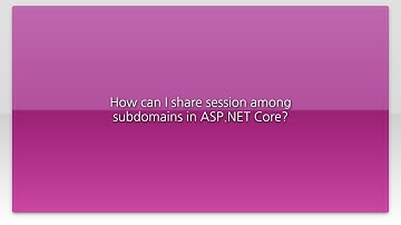 How can I share session among subdomains in ASP.NET Core?