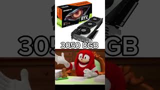Ranking GPUs #pc #gpu #nvidia #shorts