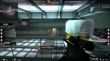 CS:GO | AMAZING : ACE Clutch 1v5 CT Side AWP [NUKE]