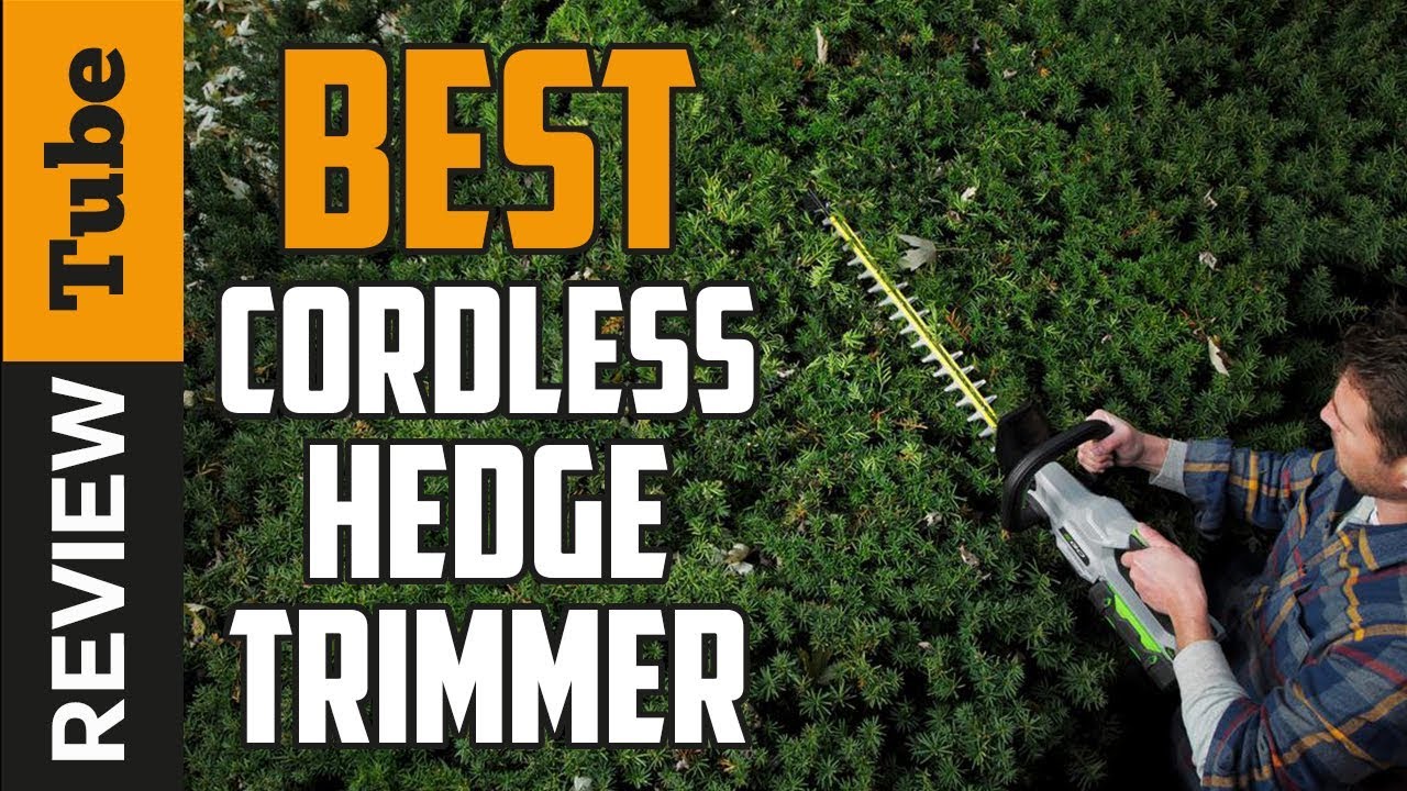 best cordless hedge trimmer uk 2019