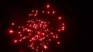 6 Inch Red Crackling Comets [Full HD]