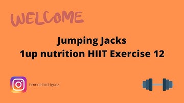 Jumping Jacks / 1up nutrition HIIT