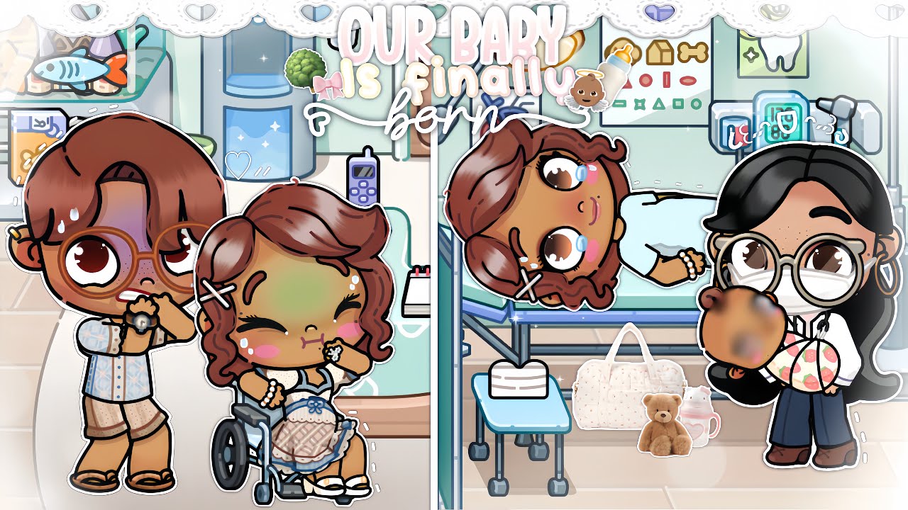 Наш малыш наконец *РОДИЛСЯ* 🥹🎀🍼 || *голосом* ♡⸝⸝ || мир аватара.