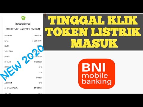 Mudah dan Praktis membeli dan mengisi token listrik di ATM Apabila ada yang belum pernah membeli tok. 