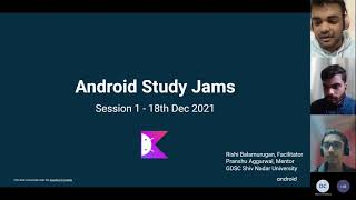 Android Study Jams Session 1