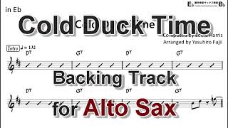 Cold Duck Time - Backing Track with Sheet Music for Alto Sax Resimi