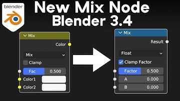 The New Mix Node in Blender 3.4
