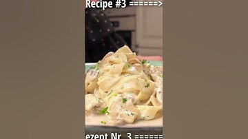 Thumbnail of Italian Pasta, Bolognese, Carbonara, Fettuccine Alfredo 🍝🥘🍜 #Short #Vlogs