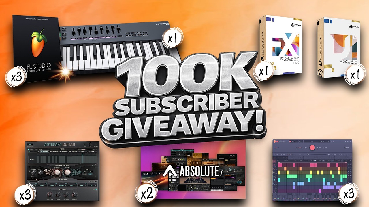 MASSIVE Producer GIVEAWAY ‼️ 🔥🔥🔥 - YouTube