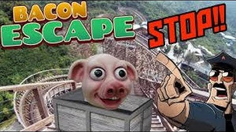 BACON ESCAPE Walkthrough Gameplay Part 1 - Levels 1 2 3 4 5 ( Android)