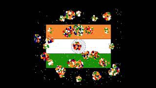 Indian Flag 🇮🇳 using Python Turtle | Amazing Coding Tribute #coding #programming #programming