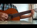 Greensleeves - Aria A551 classical guitar