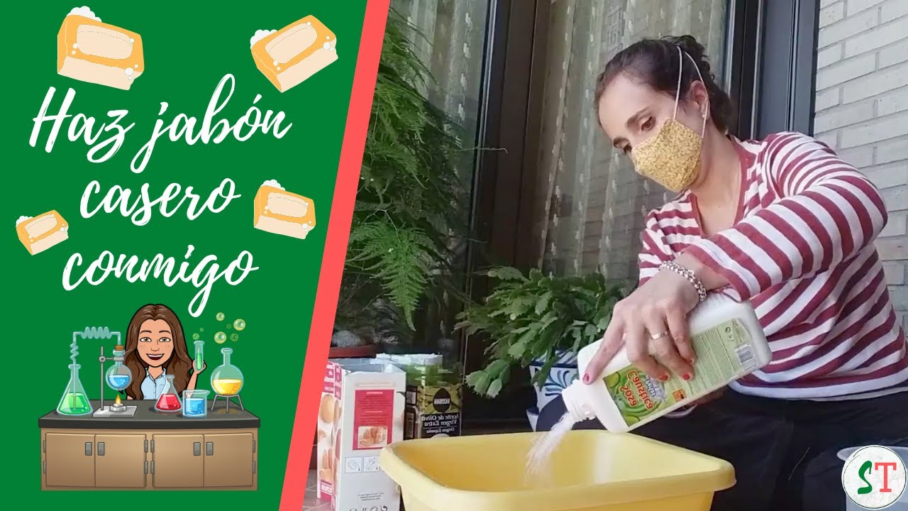 Receta de jabón de aceite usado, casero y natural | DIY | Zero waste