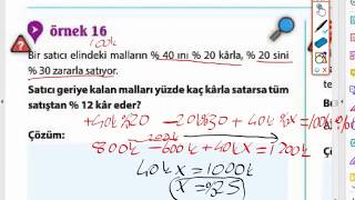 Kar Zarar Problemleri Tyt - Kpss - Ales - Dgs