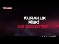 Kuraklık riski ne boyutta?