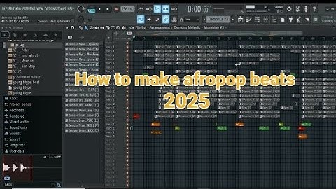 How to easily make catchy Afrobeats in 2025