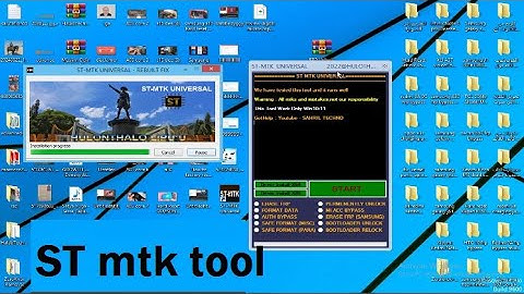ST MTK Tool Download and Use to bypass FRP