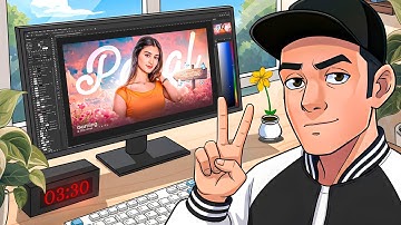 How to make Thumbnails like @PAYALGAMING in Photoshop l Photoshop Live Stream