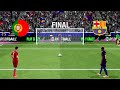 Ronaldo vs Lamine | FC Barcelona vs Portugal Penalty Shootout | FCB vs POR Match