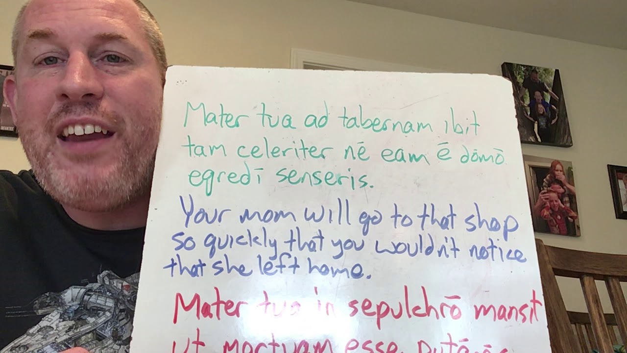 Latin 2 - Sequence of Tenses