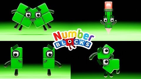 NUMBERBLOCKS Quadparison Part 40 | 3D Blender Lab