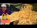 Inside mcdonalds factory the secret behind french fries  food processing technology