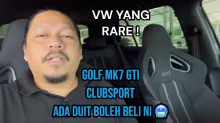 ALHAMDULILLAH GOLF GTI CLUBSPORT - UNTUNG SIAPA DAPAT - BARANG BANYAK DAH MODE .