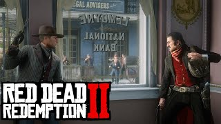 Rdr2 Saint Denis Bank Robbery Full Cinematic Story Mission 4K