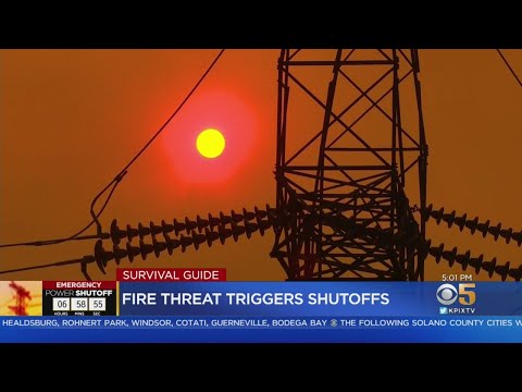 Bay Area Readies For Widespread Fire Safety Power Outages