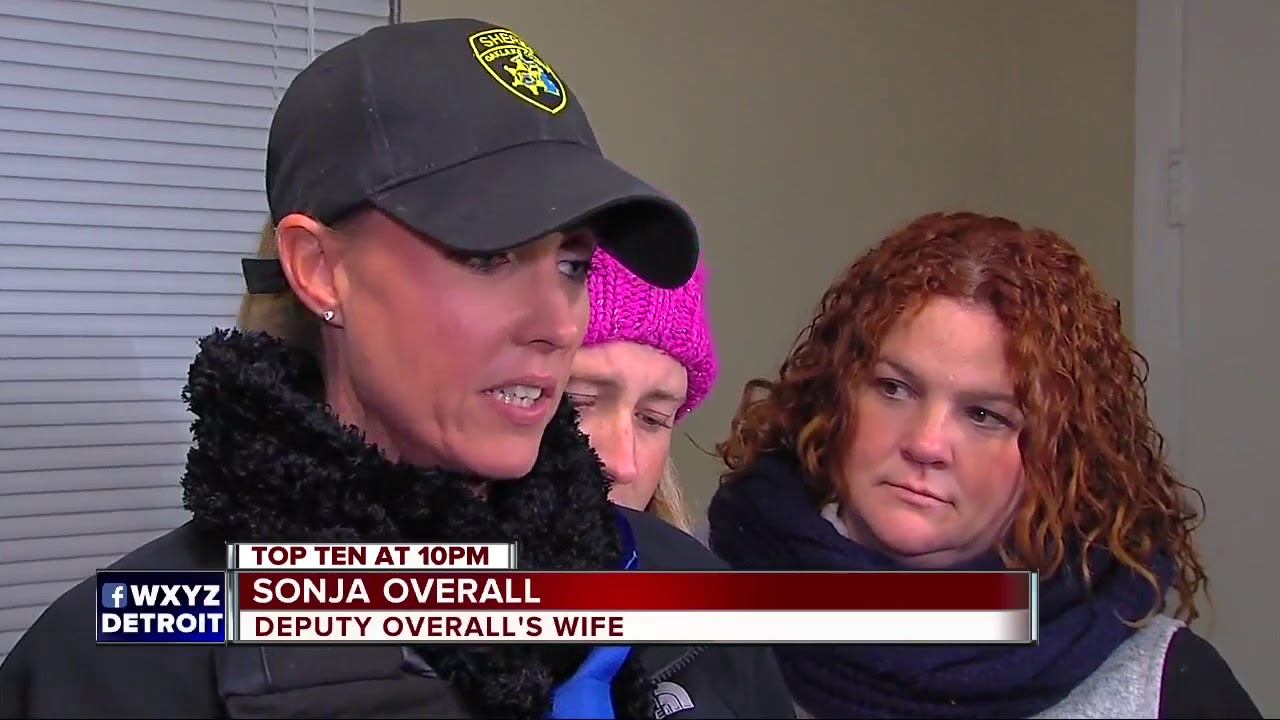 Hundreds gather to pay respects to fallen Oakland County deputy - YouTube