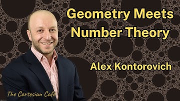 Alex Kontorovich | Circle Packings and Their Hidden Treasures | The Cartesian Cafe with Tim Nguyen