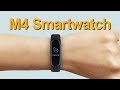 M4 Smartwatch Waterproof Fitness Tracker