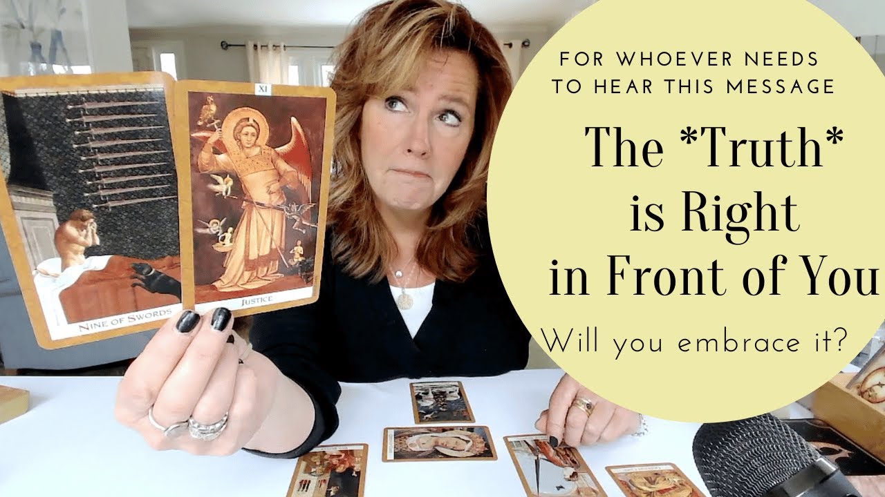For Whoever Needs To Hear This Message: The Truth Is Right In Front Of ...
