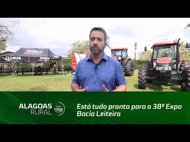 Está tudo pronto para a 38ª Expo Bacia Leiteira